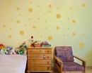 Polka Dots Pattern Wall Decal Baby Nursery Modern Vinyl Sticker